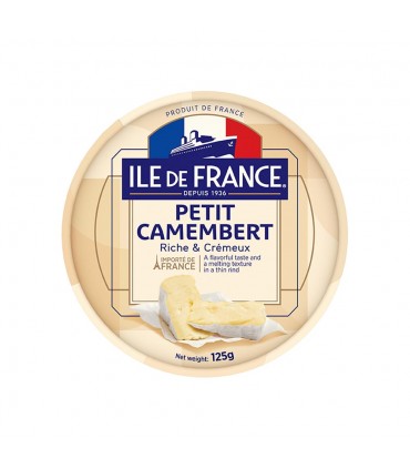 Ile De France Camembert X 125g