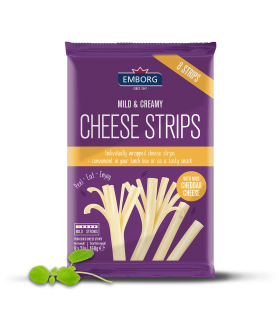 Strips Cheese  X 168g