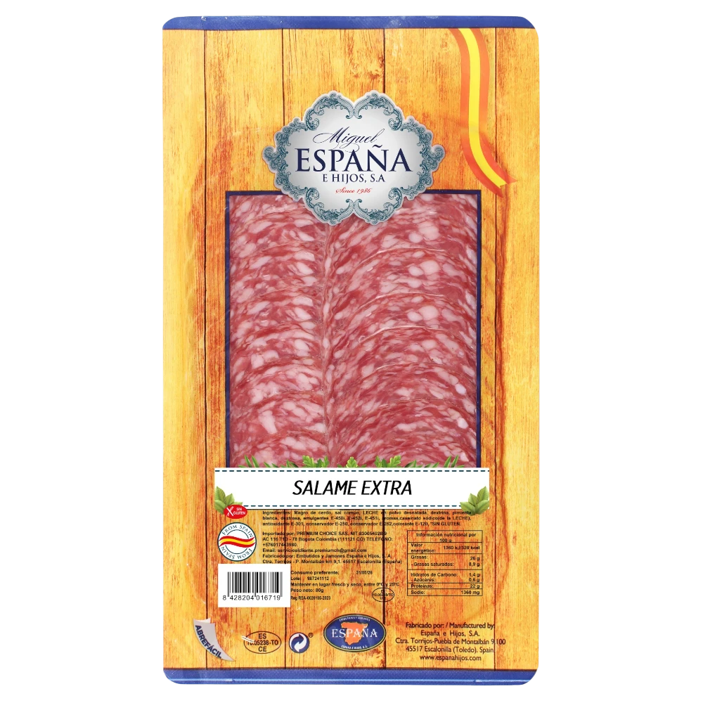 Salame Extra Sobre x 80g