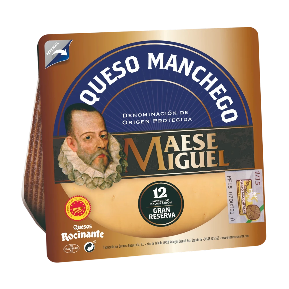 Manchego Maese 12 Meses X 150g