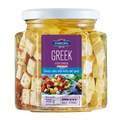 Queso Estilo Griego Con Aceitunas X 300g