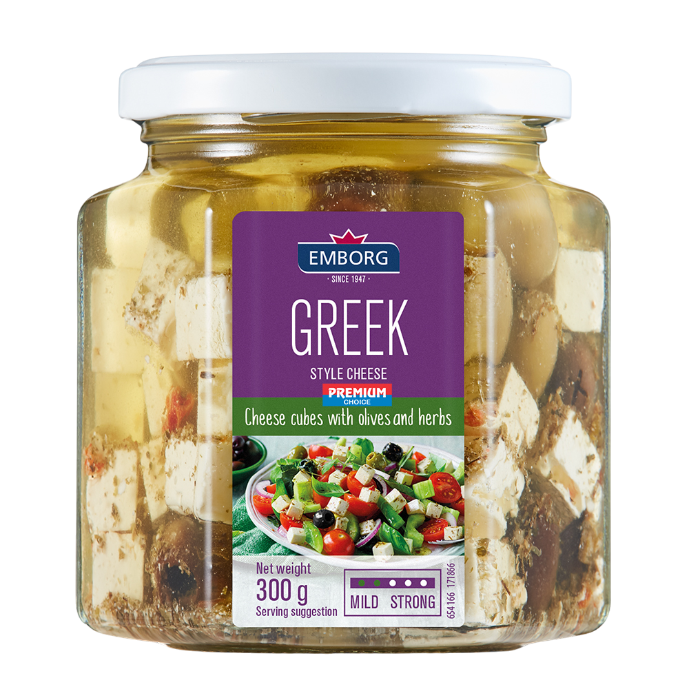 Queso Estilo Griego Con Hierbas Y Especias X 300g